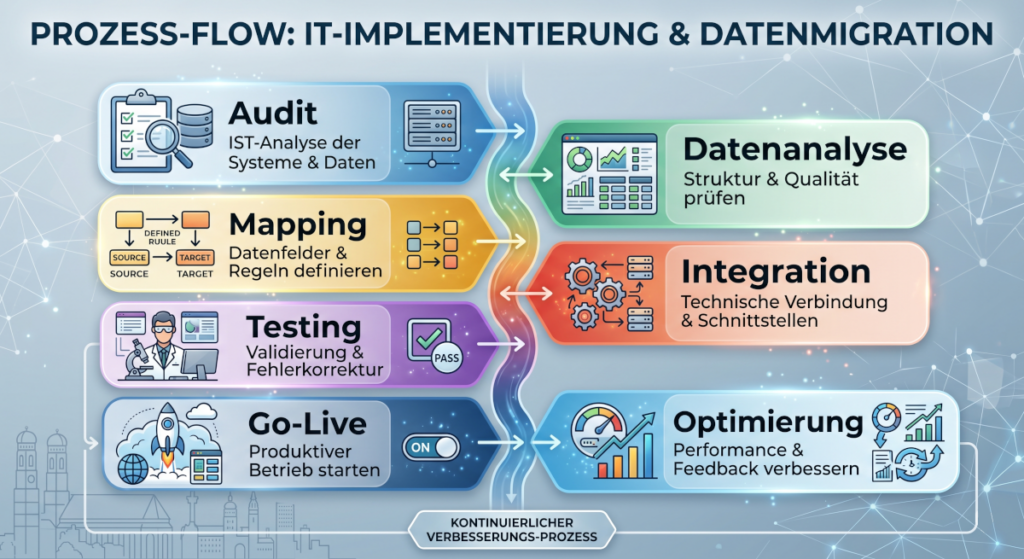 Migrations Fahrplan Replatforming ohne Datenverlust HQ GmbH