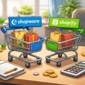 Shopware vs Shopify der Vergleich