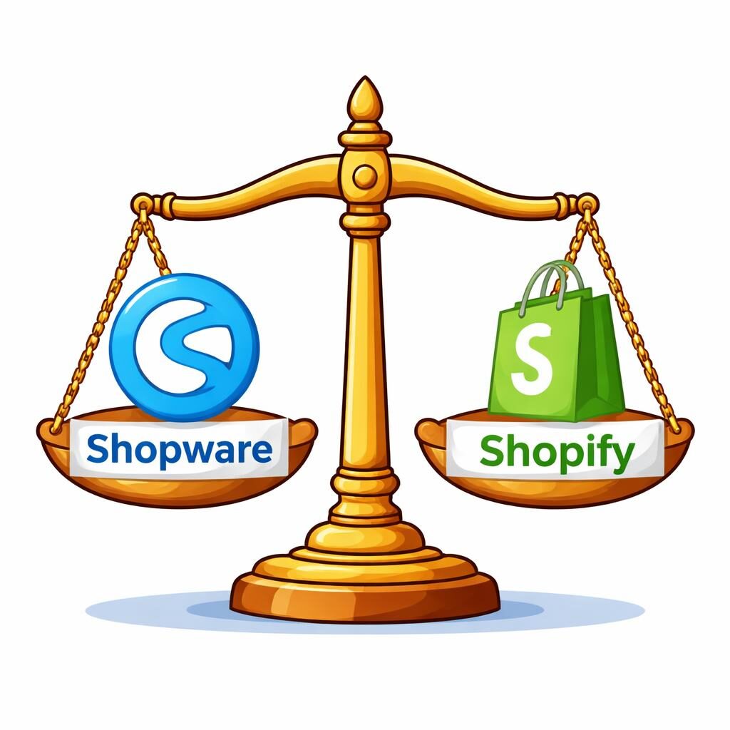 Shopware vs shopify das Fazit